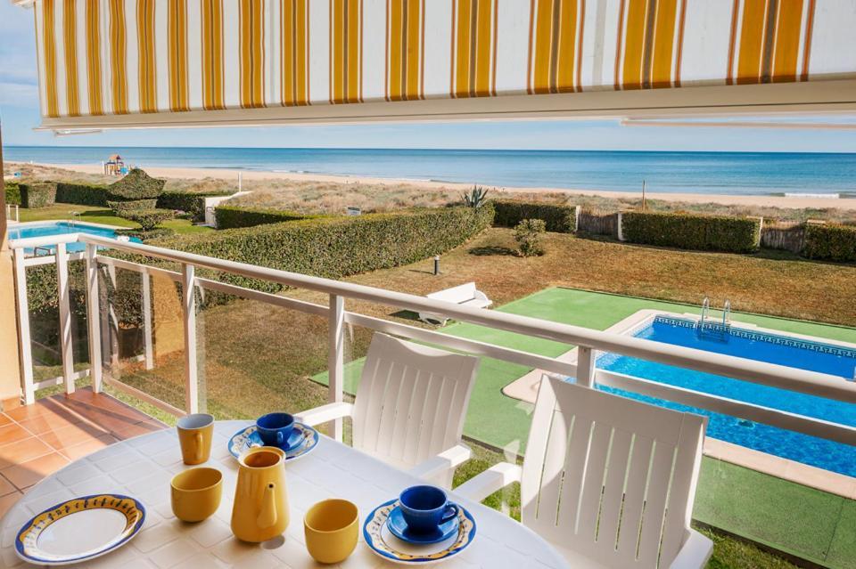 Apartamento Nat En Primera Linea De Playa Playa De Xeraco Exterior foto